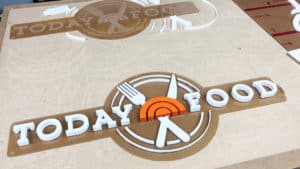 Dimensional Logo for The Today Show
