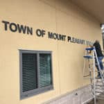 Town of Mt Pleasant SC sign by sign company in Charleston SC