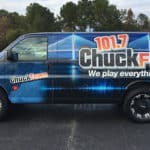 Full Vehicle Wrap for 101.7 Chuck FM