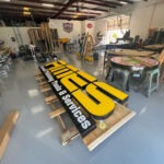 Ames Channel Letter Sign Pre Installation