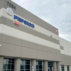 Pepsico Channel Letter Sign