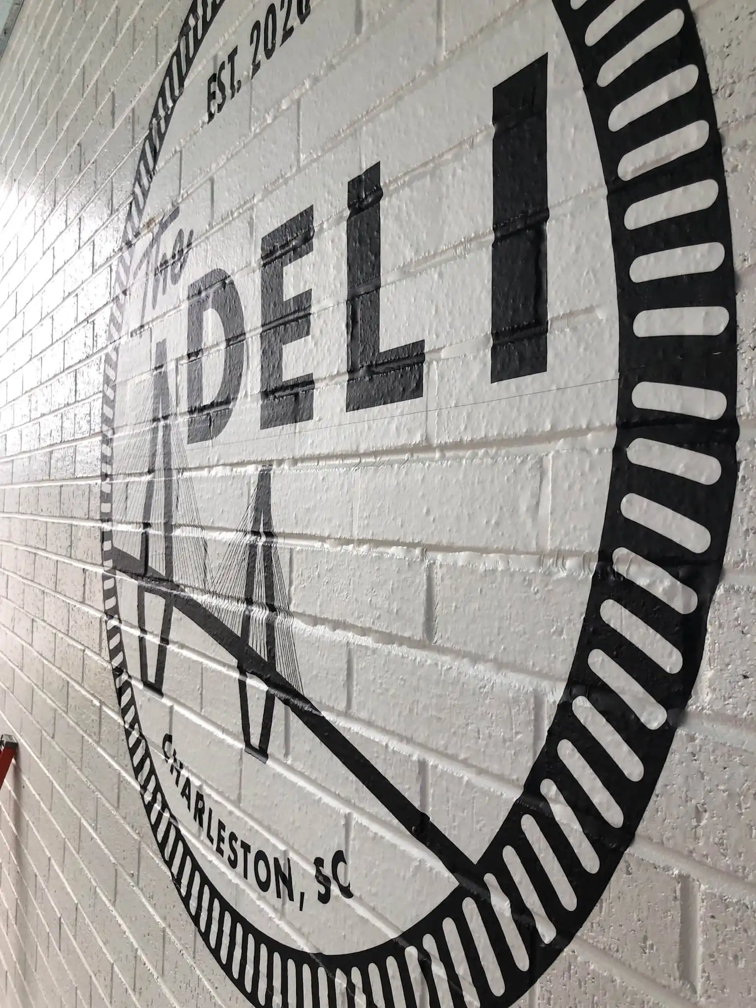 Vinyl Wall Graphic for The Deli Charleston SC