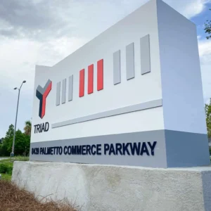 Monument Sign for Hardy World in Charleston, SC