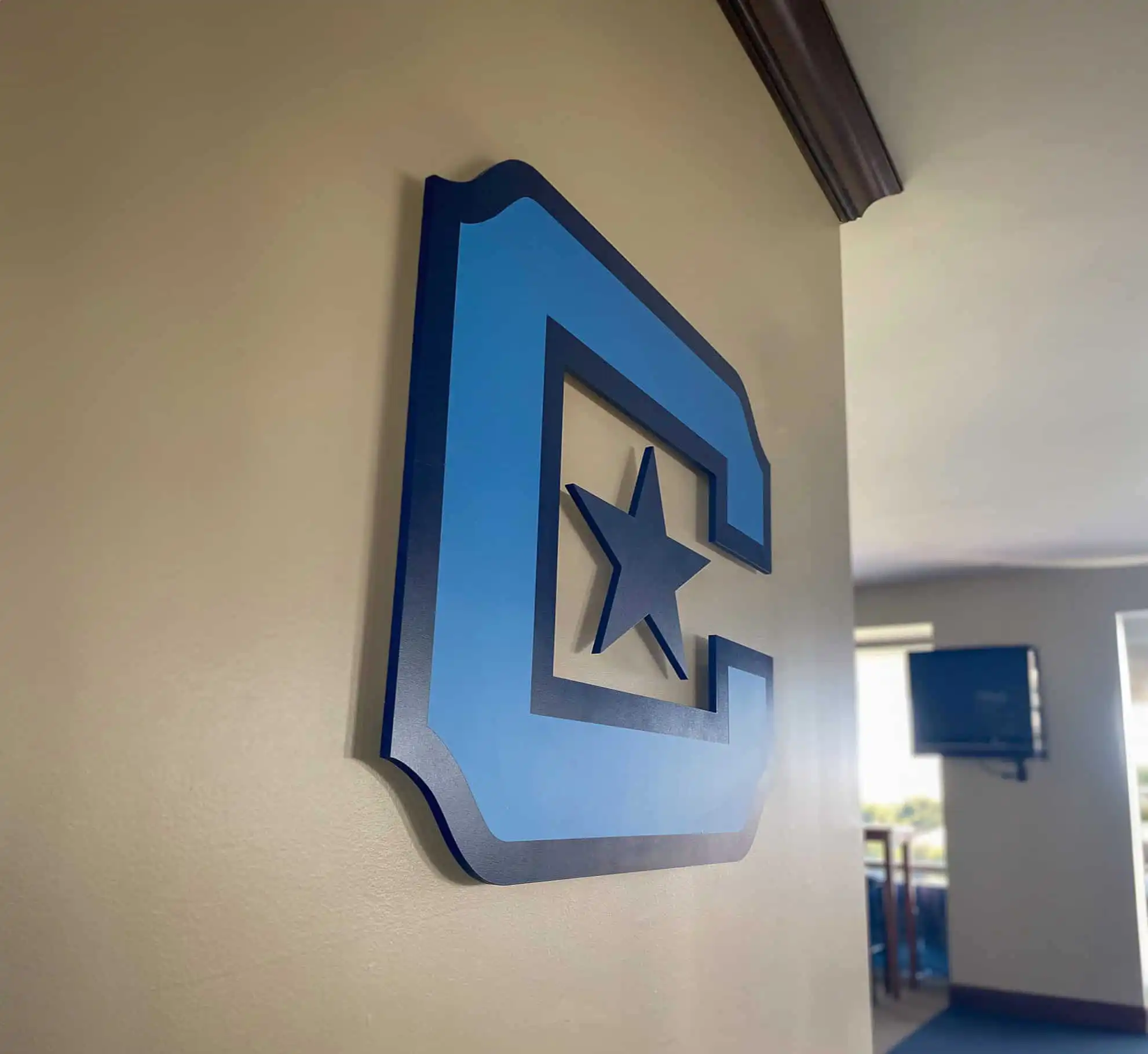 Dimensional Logo for Citadel Athletics