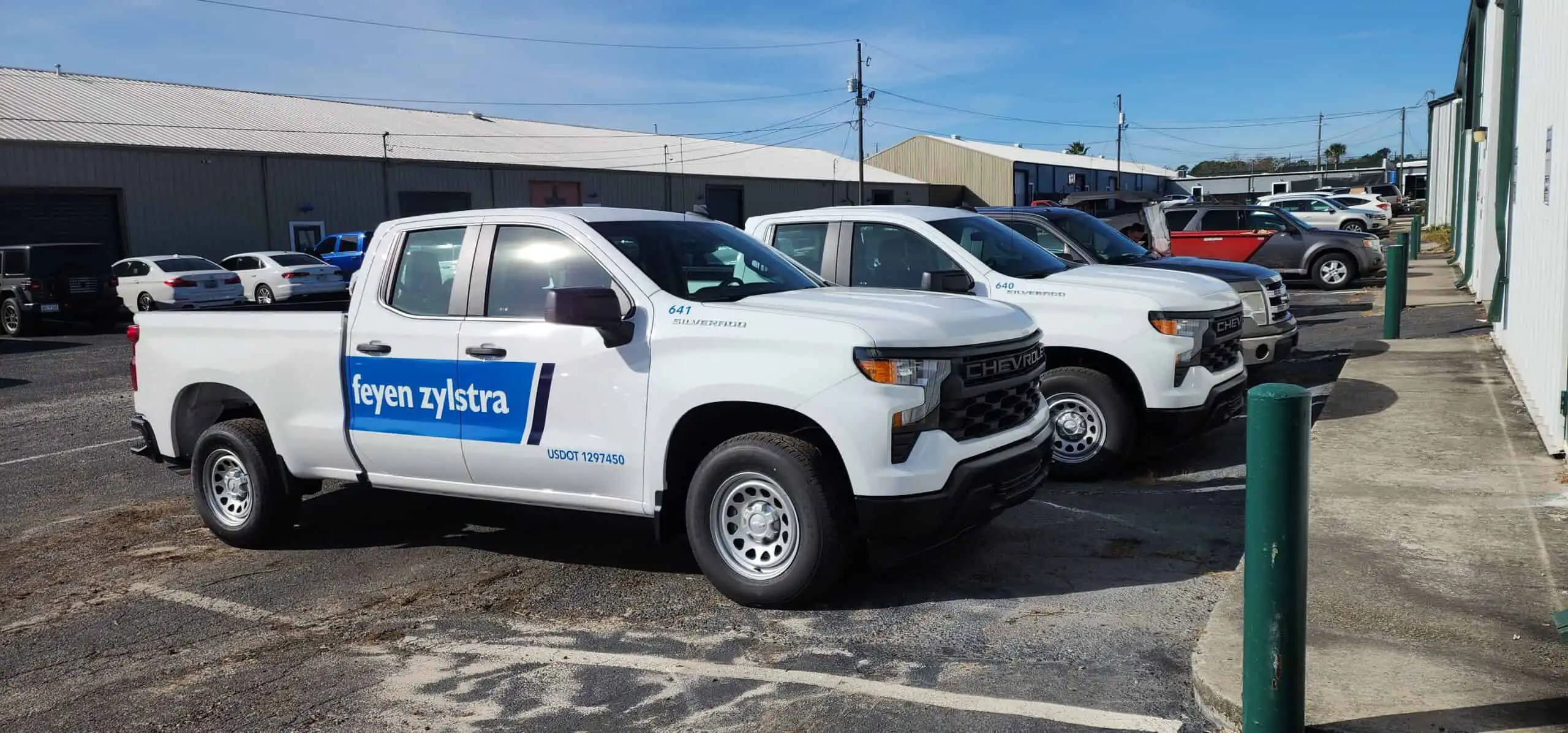 Fleet Graphics for Feyen Zylstra Electrical Services