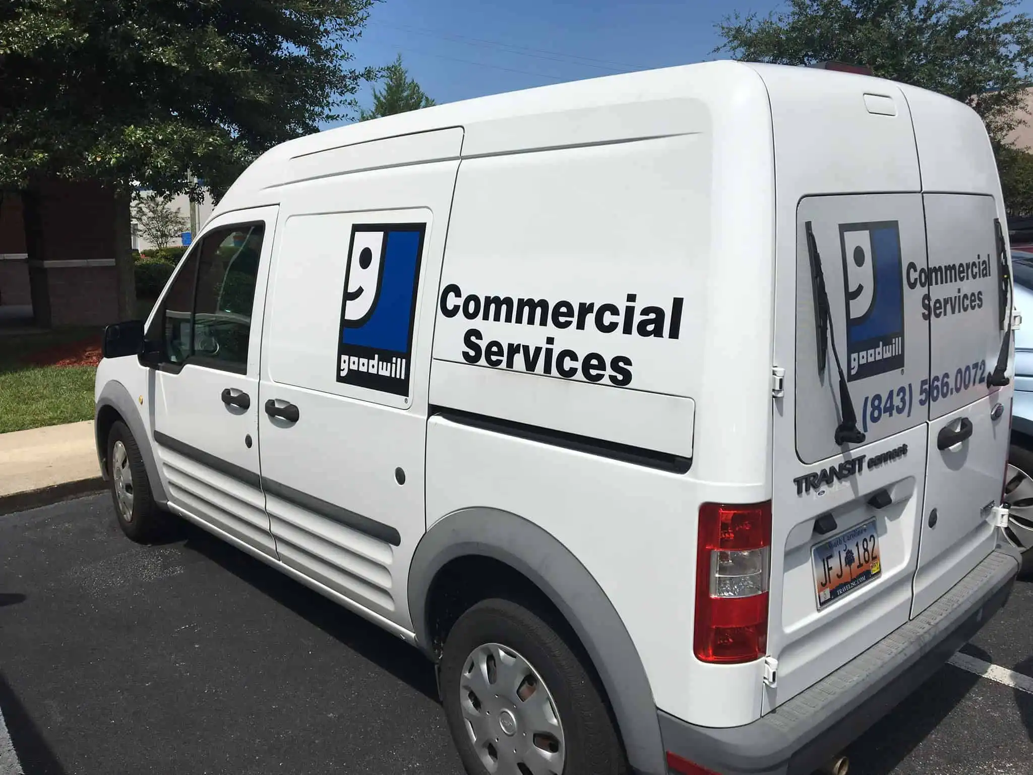 Vehicle Decals for Palmetto Goodwill