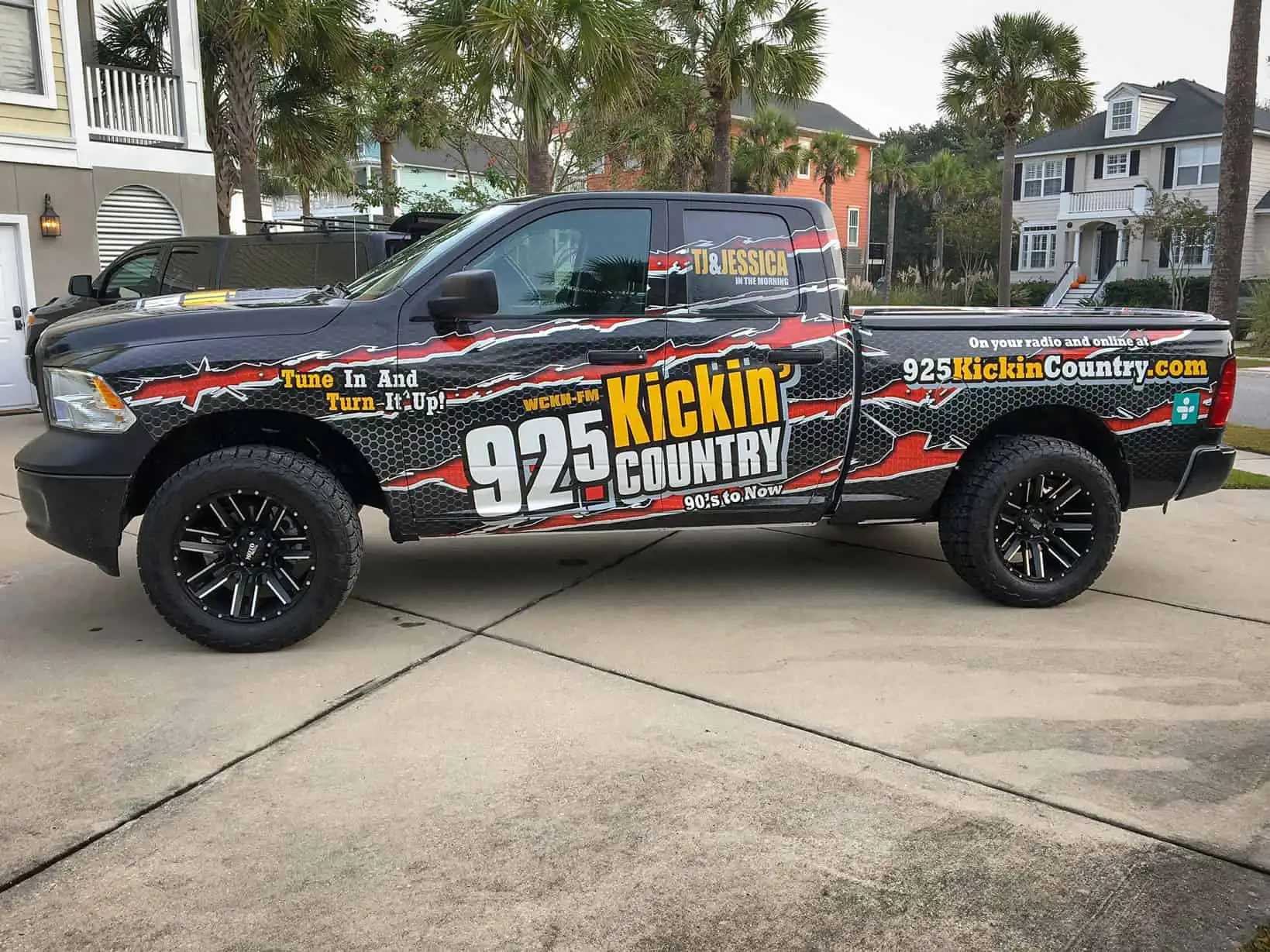 Full Vehicle Wrap for Kickin Country Radio