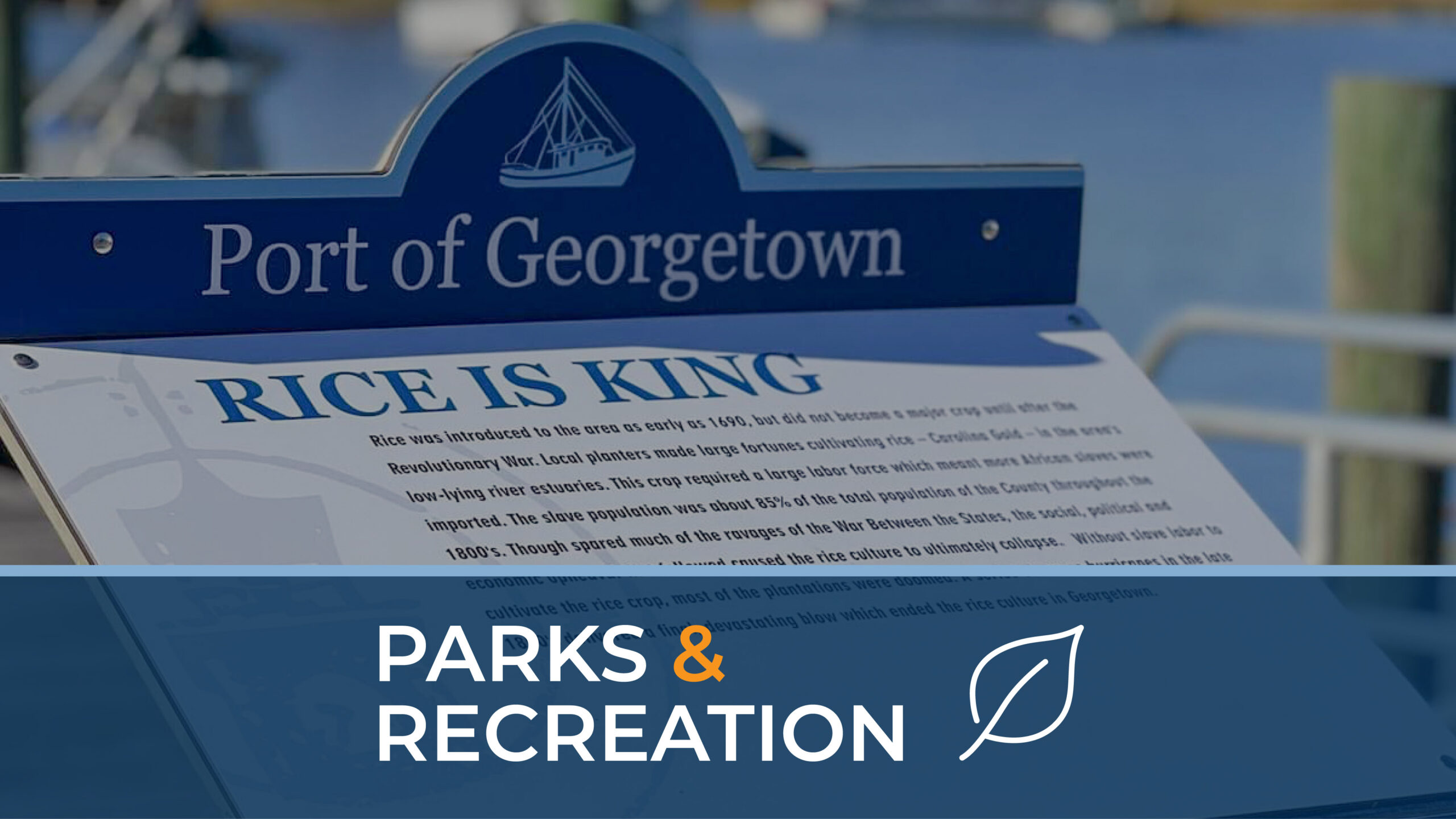 Parks and Recreation Signage