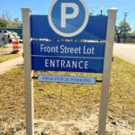 Post and Panel Parking Sign for The City of Georgetown