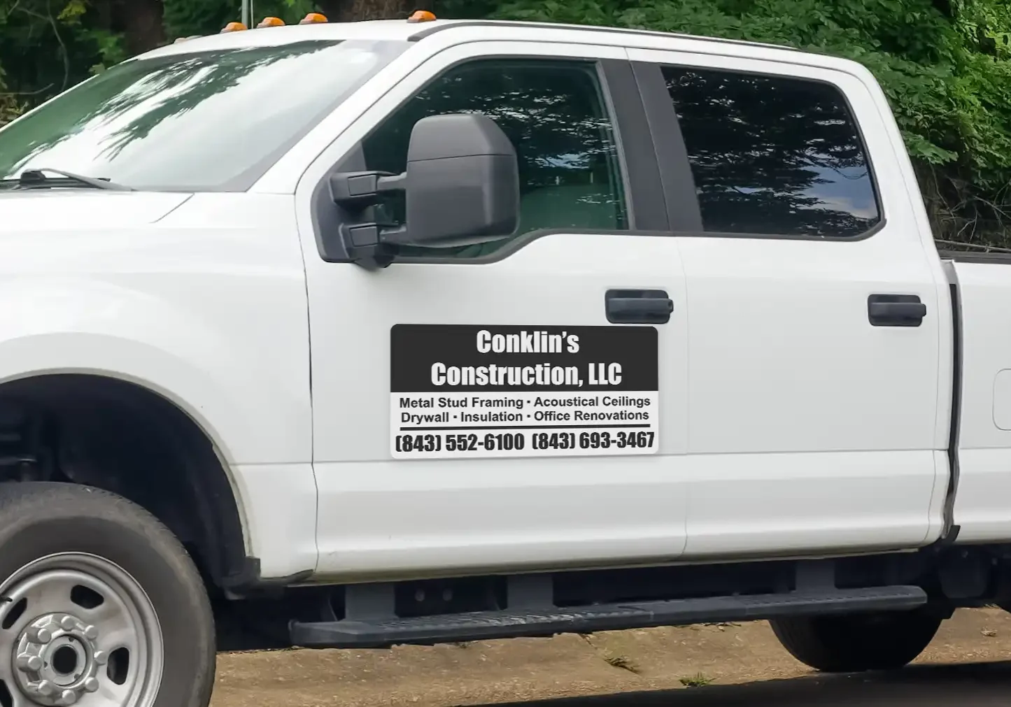 Vehicle Magnets for Conklin Construction 