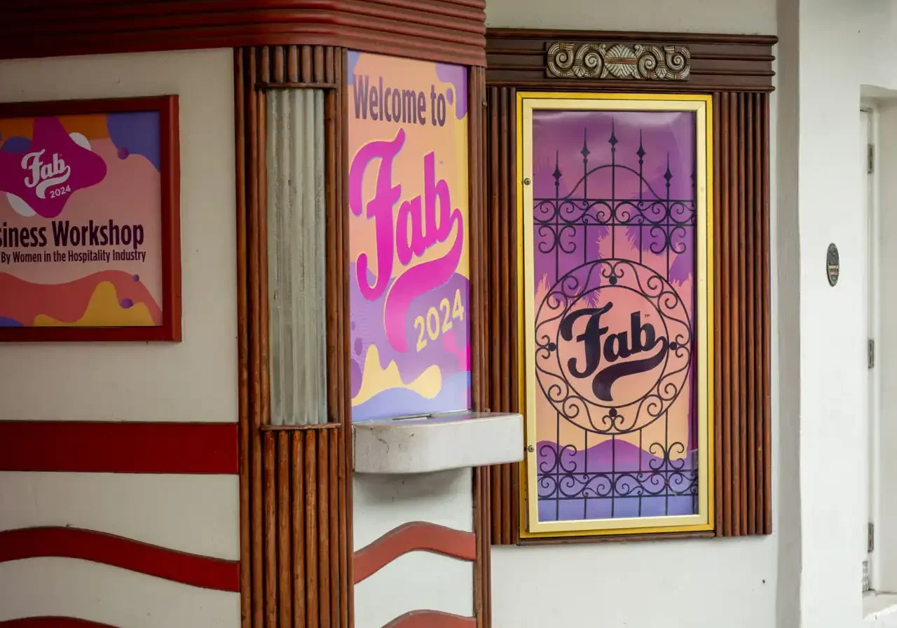 Entrance Signs and Posters for FAB 2024