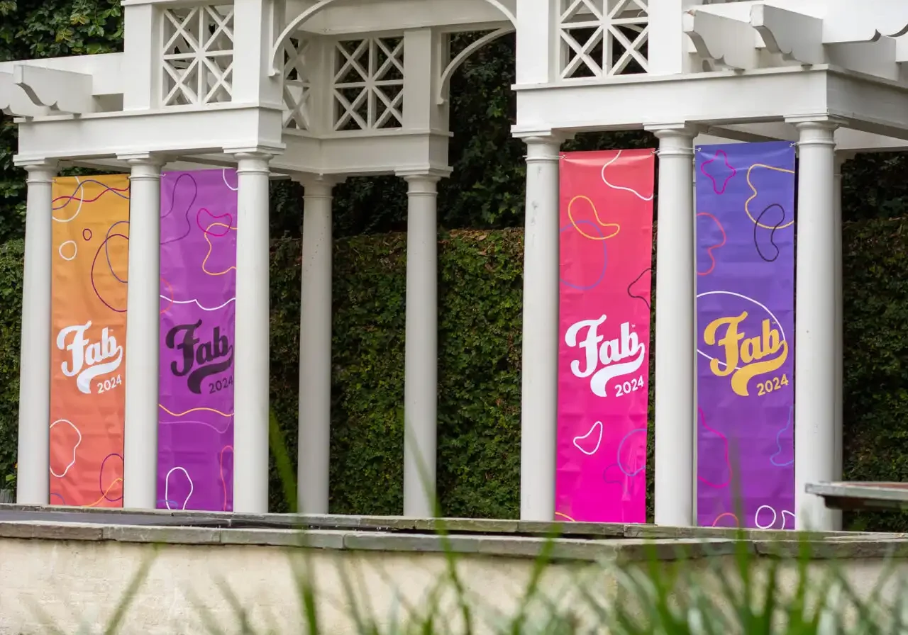 Pergola Banners for FAB '24