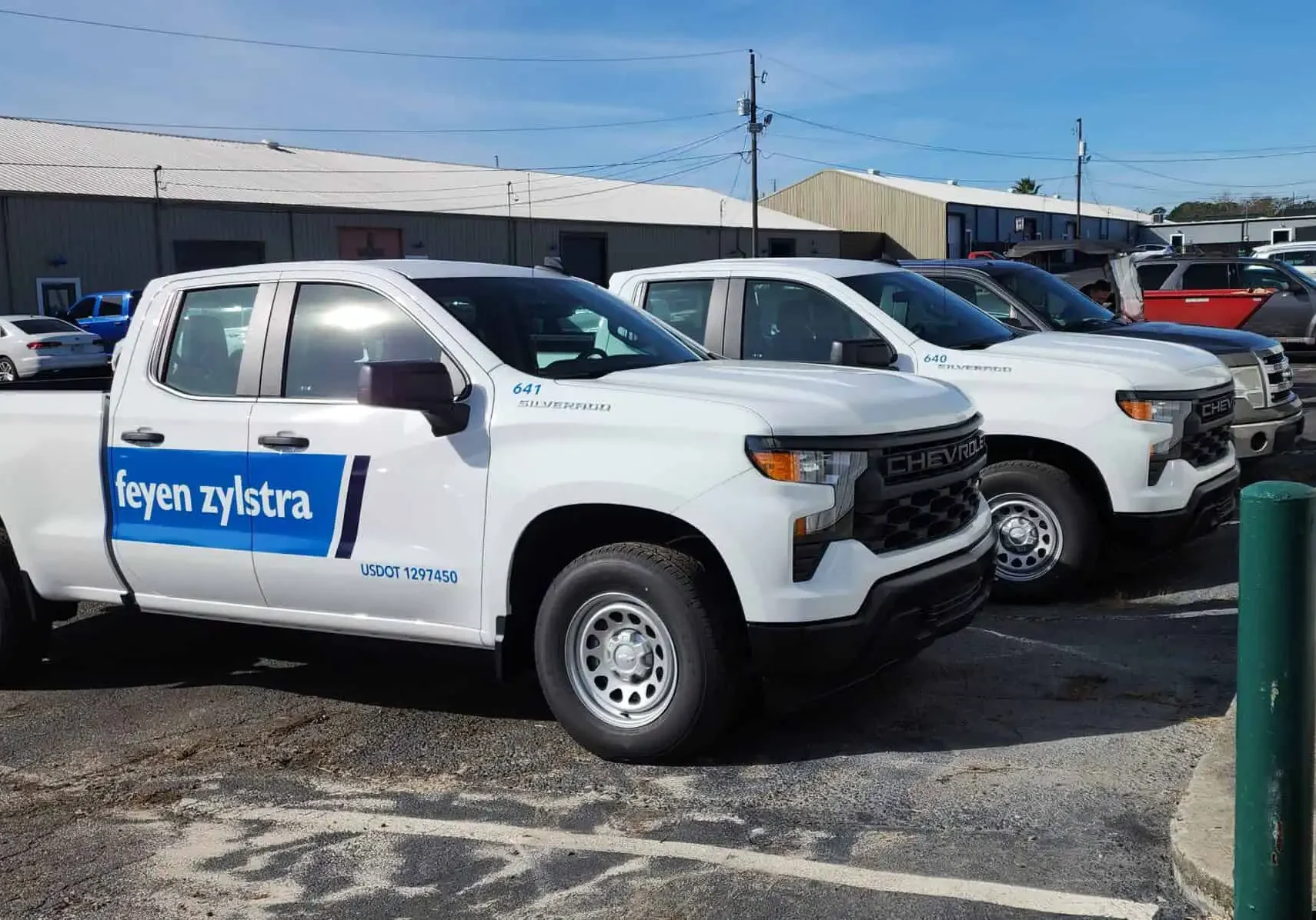 Fleet Graphics for Feyen Zylstra Electrical Services