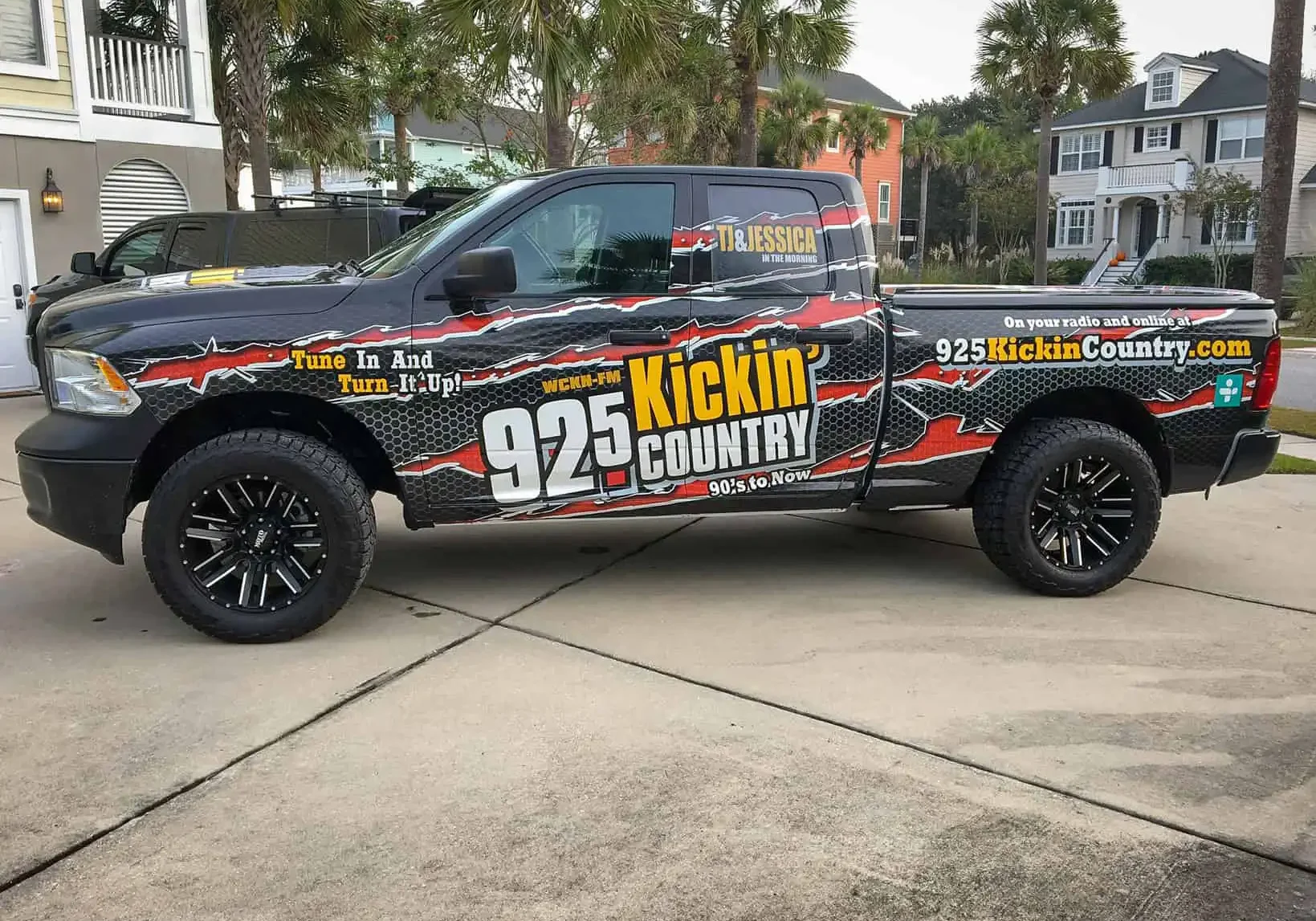 Full Vehicle Wrap for Kickin Country Radio