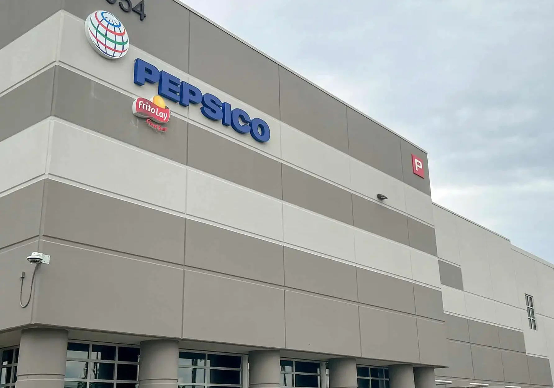 Pepsico Channel Letter Sign
