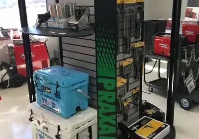 Point of Purchase Display for Praxair