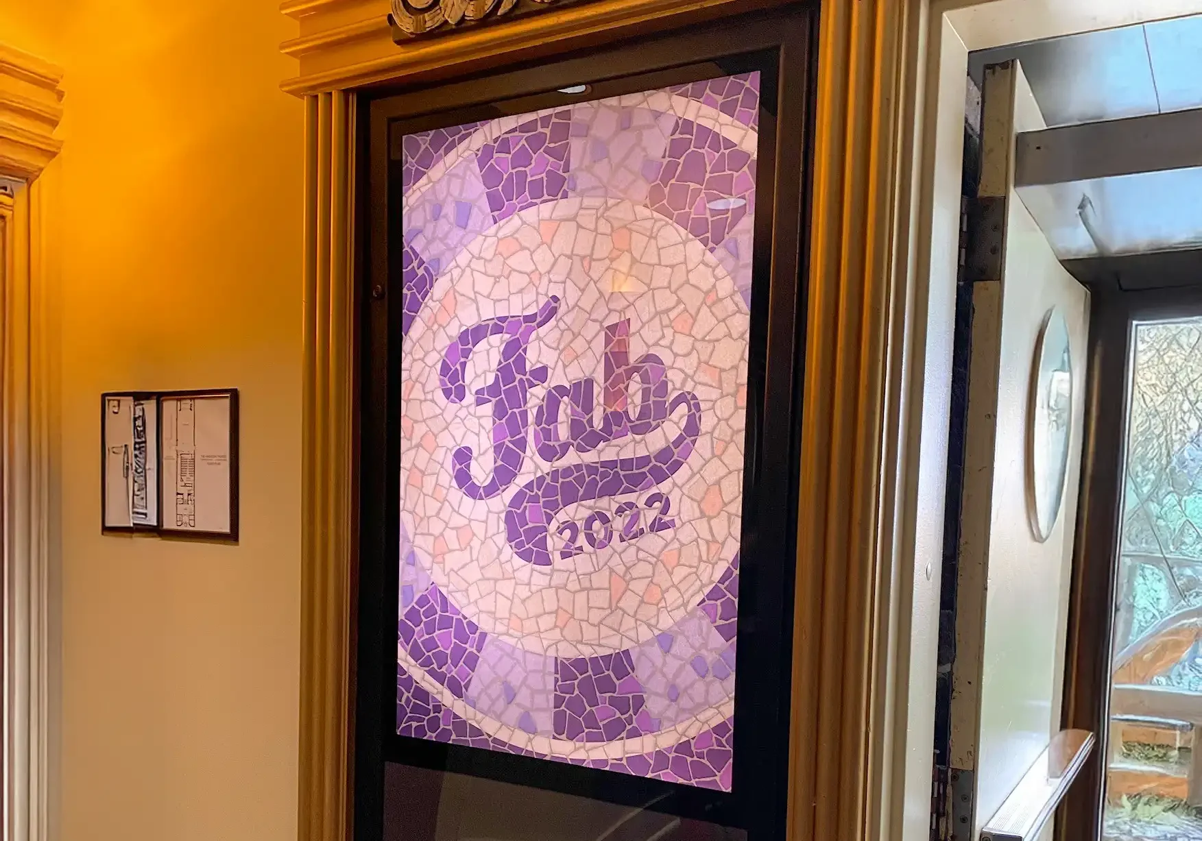 Backlit Poster for FAB '24