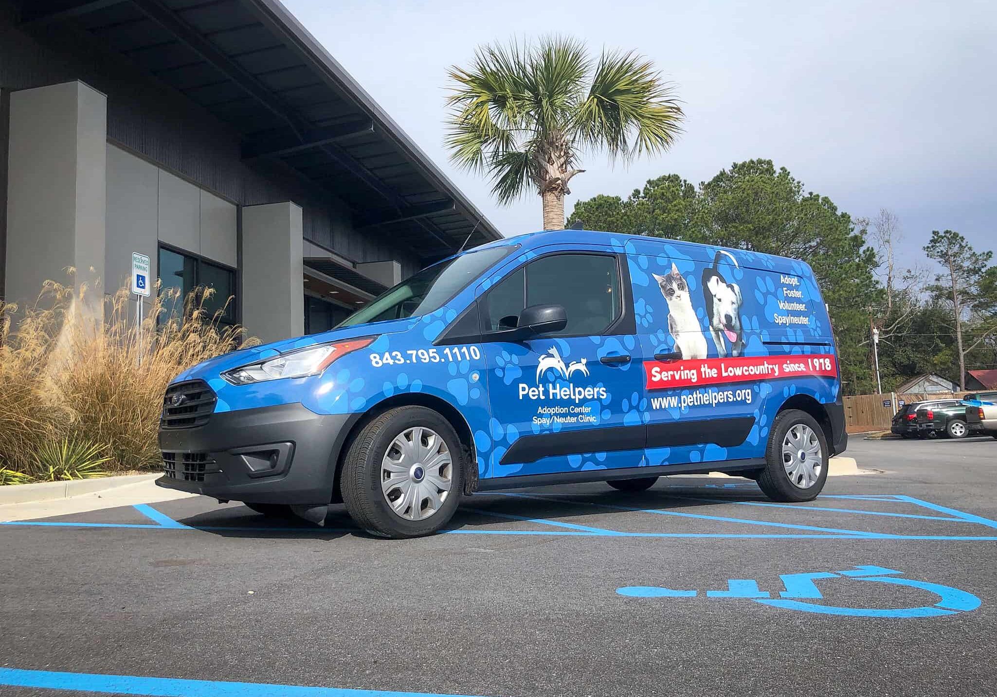 Full Vehicle Wrap for Pet Helpers